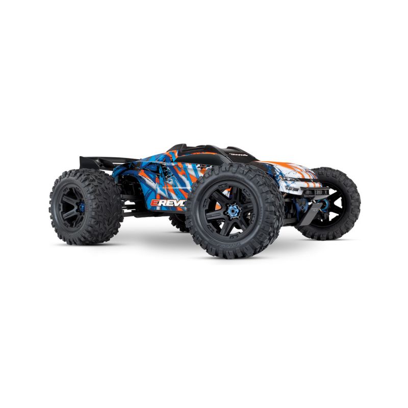 Traxxas E-Revo 1:8 VXL RTR oranžové - 1 Traxxas E-Revo 1:8 VXL RTR oranžové - 1