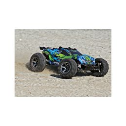 Traxxas Rustler 1:10 VXL 4WD TQi RTR modrý - 11