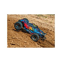 Traxxas Rustler 1:10 VXL 4WD TQi RTR modrý - 17