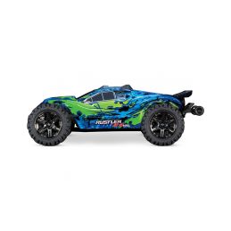 Traxxas Rustler 1:10 VXL 4WD TQi RTR modrý - 42