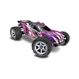 Traxxas Rustler 1:10 VXL 4WD TQi RTR růžový - 1