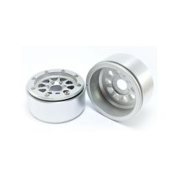Kovové Beadlock CNC disky Absima Metsafil 1.9 Gear Silver/Silver, 2ks - 3