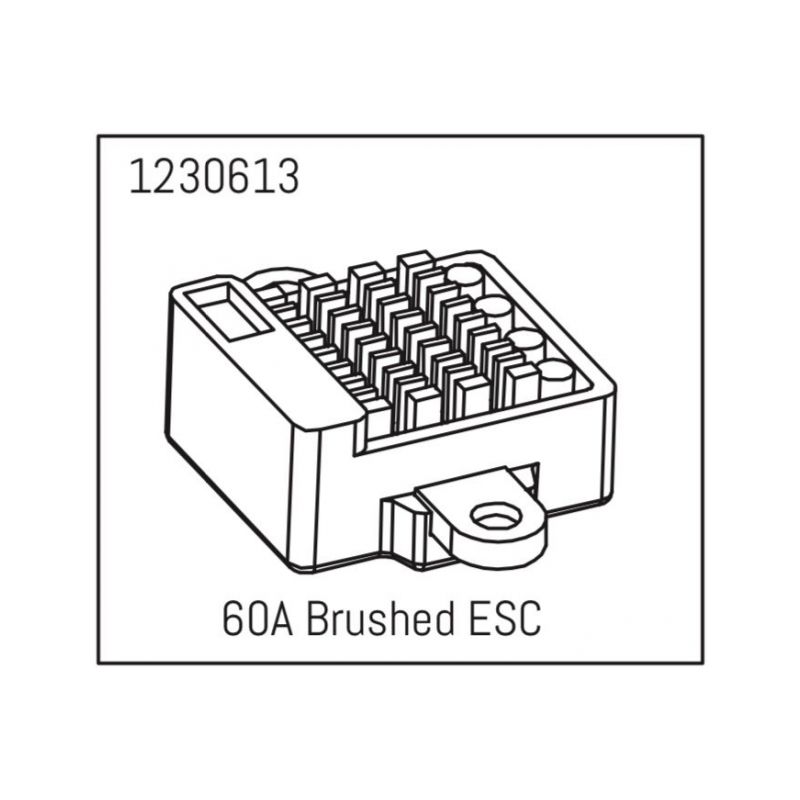 60A Crawler brushed ESC - 1