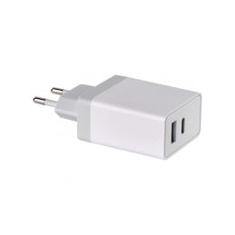 Síťový univerzální USB adaptér (zdroj) QC3.0 + PD 30W - 1