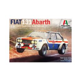 Italeri Fiat 131 Abarth 1977 San Remo Rally Winter (1:24) - 1