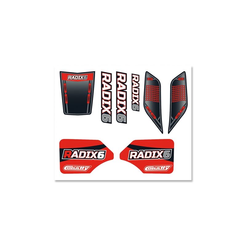 Nálepky RADIX 6S, 1 ks. - 1