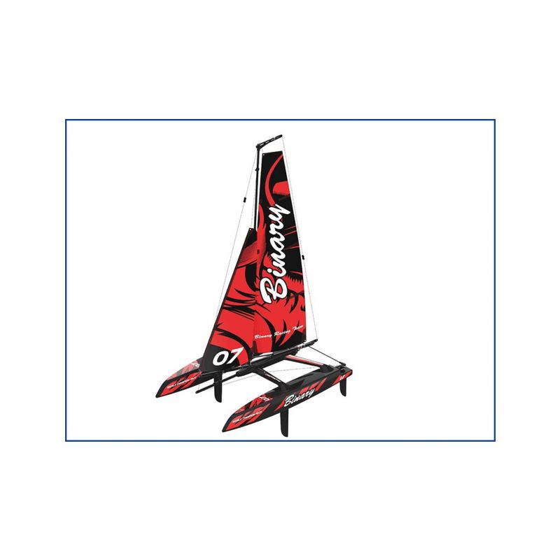 Binary V2 400mm RTR - červená - 1 Binary V2 400mm RTR - červená - 1