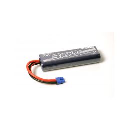 NOSRAM 3100mAh - 7.4V - 50C LiPo Car Stickpack Hardcase - EC3 konektor - 1