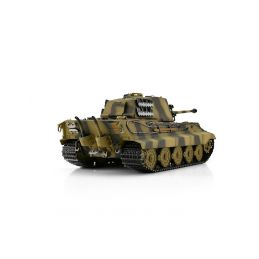 TORRO tank PRO 1/16 RC Königstiger vícebarevná kamufláž - BB Airsoft - Kouř - 2