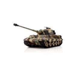 TORRO tank 1/16 RC Königstiger Henschel vícebarevná kamufláž - BB Airsoft+IR - 1