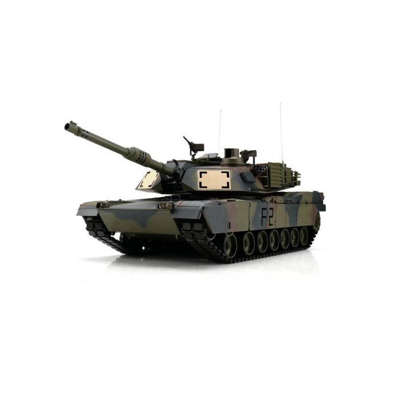 TORRO tank 1/16 RC M1A Abrams zelená kamufláž - BB Airsoft+IR - 1