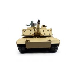TORRO tank 1/16 RC M1A Abrams písečná kamufláž - BB Airsoft+IR (kovové pásy) - 2
