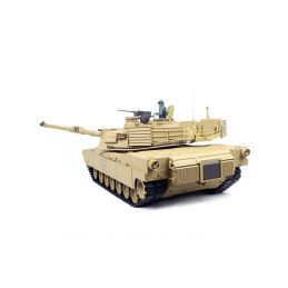 TORRO tank 1/16 RC M1A Abrams písečná kamufláž - BB Airsoft+IR (kovové pásy) - 3