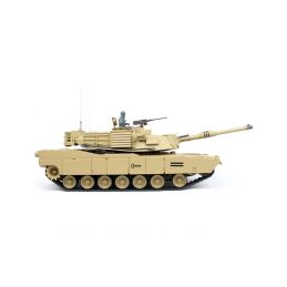 TORRO tank 1/16 RC M1A Abrams písečná kamufláž - BB Airsoft+IR (kovové pásy) - 4