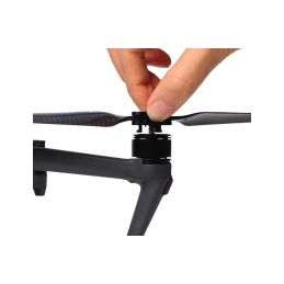 Carbon Fiber Vrtule Low-Noise - pár (Mavic 3) (Orange Tips 2ks) - 6