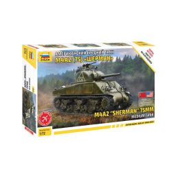 Zvezda M4 A2 (75mm) Sherman (1:72) - 1