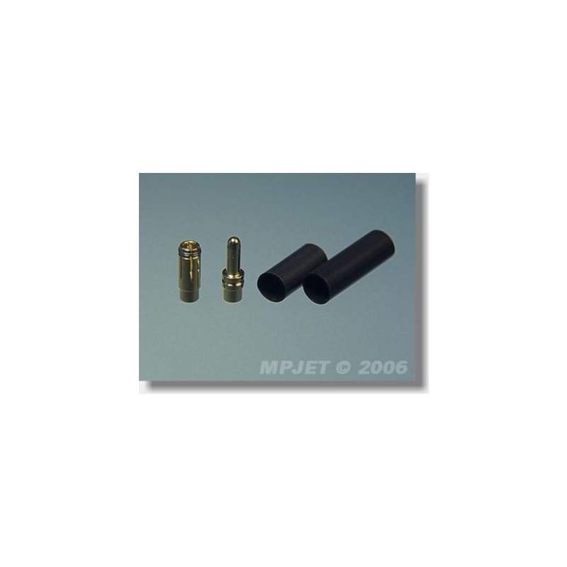 21030 Konektory MP JET gold 3,5 pro drát 2,5 mm2- 2 páry - 1