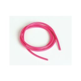Silikonový kabel 2,6qmm, 13AWG, 1metr, růžový - 2