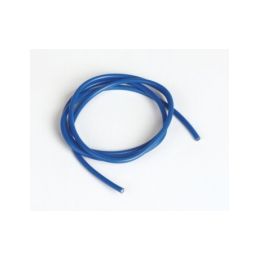 Silikonový kabel 3,3qmm, 12AWG, 1metr, modrý - 1