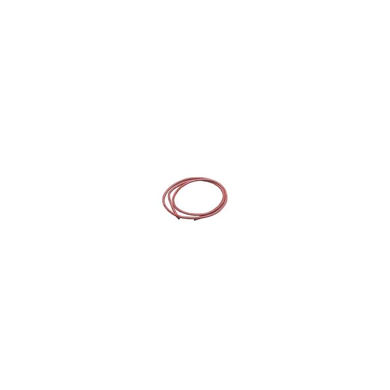Silikonový kabel 4,1qmm, 11AWG, 1metr, červený - 1