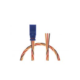 Servokabel (protikus), JR 0,50qmm kroucený silikonkabel 300mm, 1 ks. - 1