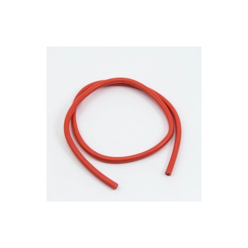 Silikonový kabel 3,3qmm, 12AWG, 0,5metr, červený - 1