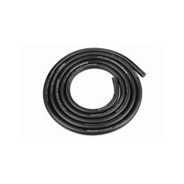 Silikonový kabel 4,5qmm, 12AWG, 1metr, černý - 1