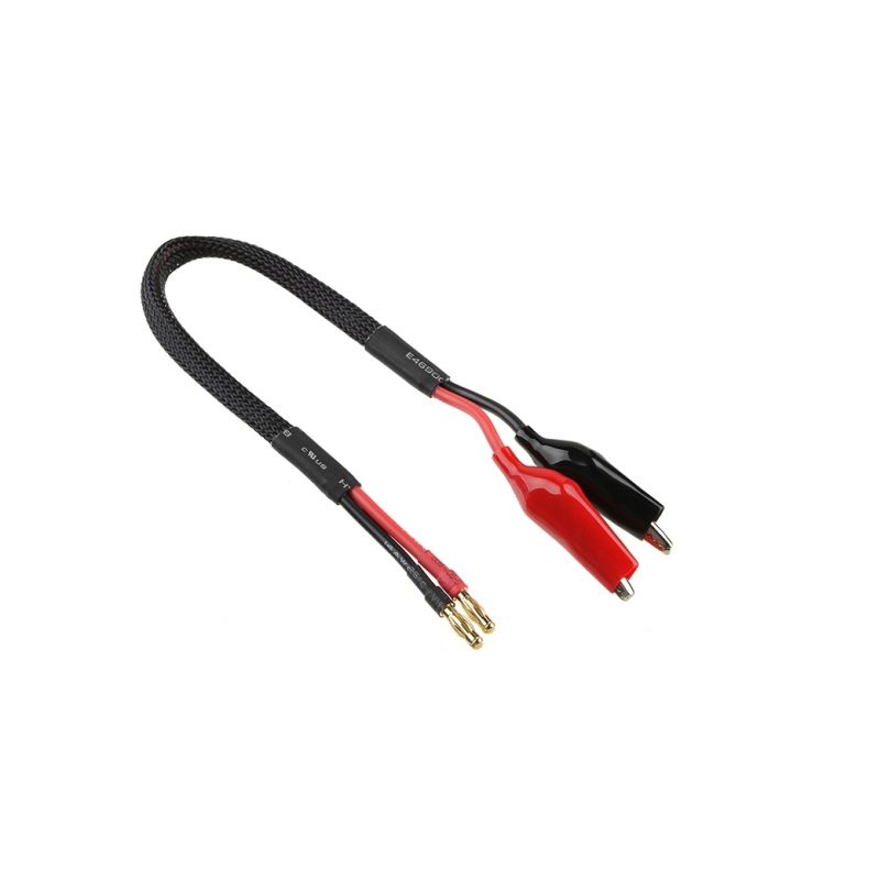 Nabíjecí kabel - G4 na krokosvorky - 14 AWG/ULTRA V+ Silikon Kabel - 30cm - 1