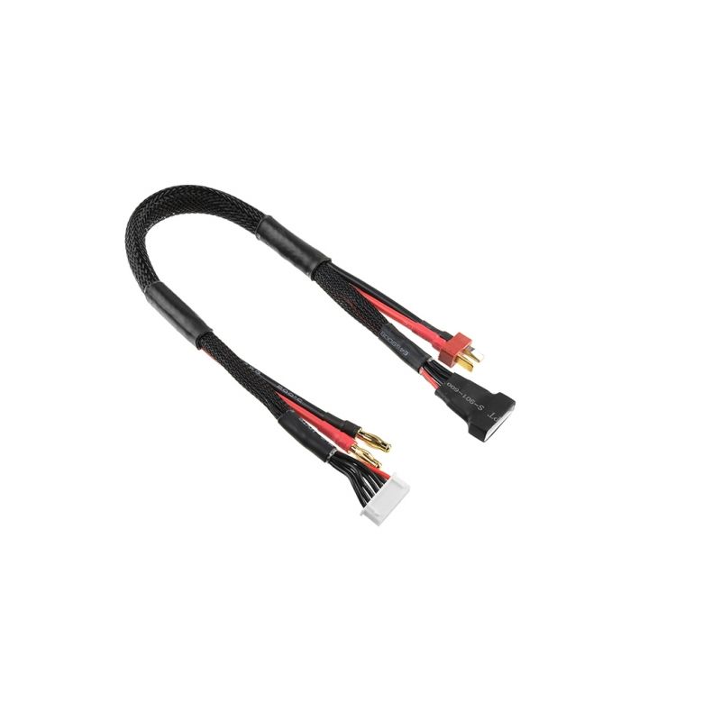 Nabíjecí kabel - G4/6S XH na T-DYN/6S XH - 14 AWG/ULTRA V+ Silikon Kabel - 30cm - 1