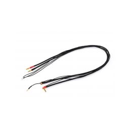 2S černý nabíjecí kabel G4/G5 - dlouhý 600mm - (4mm, 3-pin XH) - 1