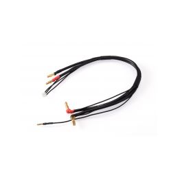 2S černý nabíjecí kabel G4/G5 - dlouhý 300mm - (4mm, 3-pin XH) - 1