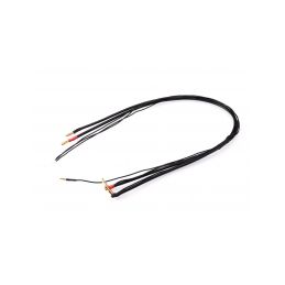 2S černý nabíjecí kabel G4/G5 - dlouhý 600mm - (4mm, 3-pin EH) - 1