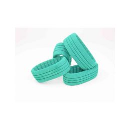 TPRO 1/8 Off-Road XR Pro vložky hard/tvrdé, zelené, 4 ks. - 1