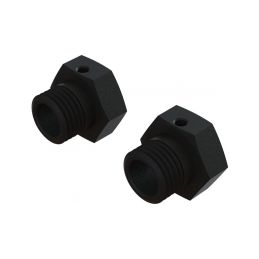 Arrma šestihranný unašeč 17mm, 16.5mm, hliník černý (2) - 1