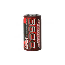 Robitronic NiMH baterie 1.2V 3600mAh Sub-C - 1