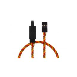 Prodlužovací kabel kroucený 30cm JR s pojistkou (PVC) - 1