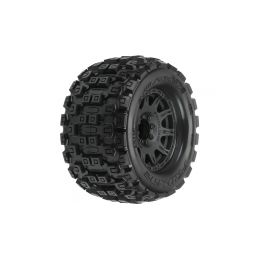 Pro-Line kolo 3.8", pneu Badlands MX38, disk Raid H17 černý (2) - 1