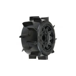 Pro-Line kolo 2.8", pneu Sand Paw LP, disk Raid H12 černý (2) - 1