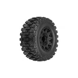 Pro-Line kolo 2.8", pneu Badlands MX28 Belted, disk Raid H12 černý (2) - 1