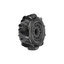 Pro-Line kolo 2.2/3.0", pneu Dumont, disk Raid H12 černý (2) - 1