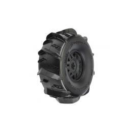Pro-Line kolo 2.4/3.3", pneu Dumont, disk H17 černý (2) - 1