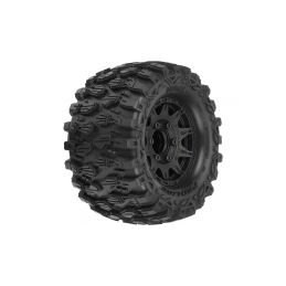 Pro-Line kolo 2.8", pneu Hyrax, disk Raid H12 černý (2) - 1