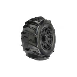 Pro-Line kolo 3.8", pneu Dumont, disk Raid H17 černý (2) - 1