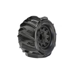 Pro-Line kolo 2.8", pneu Dumont, disk Raid H12 černý (2) - 1
