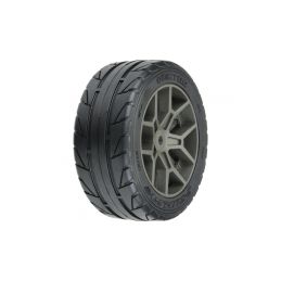 Pro-Line kolo 2.4", pneu Vector S3 35/85 Belted, disk šedý H12 (2) - 1