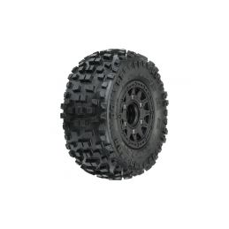 Pro-Line kolo 2.2/3.0", pneu Badlands, disk Raid H12 černý (2) - 1