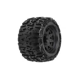 Pro-Line kolo 3.8", pneu Trencher X, disk Raid H17 černý (2) - 1