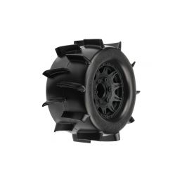 Pro-Line kolo 2.8", pneu Sand Paw, disk Raid H12 černý (2) - 1