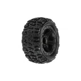 Pro-Line kolo 2.2", pneu Trencher M2, disk Desperado H12 černý (2) - 1
