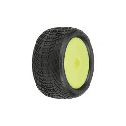 Pro-Line kolo 2.2", pneu Positron MC Buggy zadní, disk Velocity H12 žlutý (2) - 1